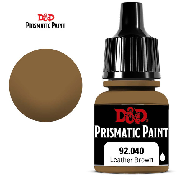 D&D Prismatic Paint: Leather Brown 92.040