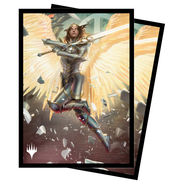 March of the Machine Archangel Elspeth Standard Deck Protector Sleeves (100ct) for Magic: The Gathering