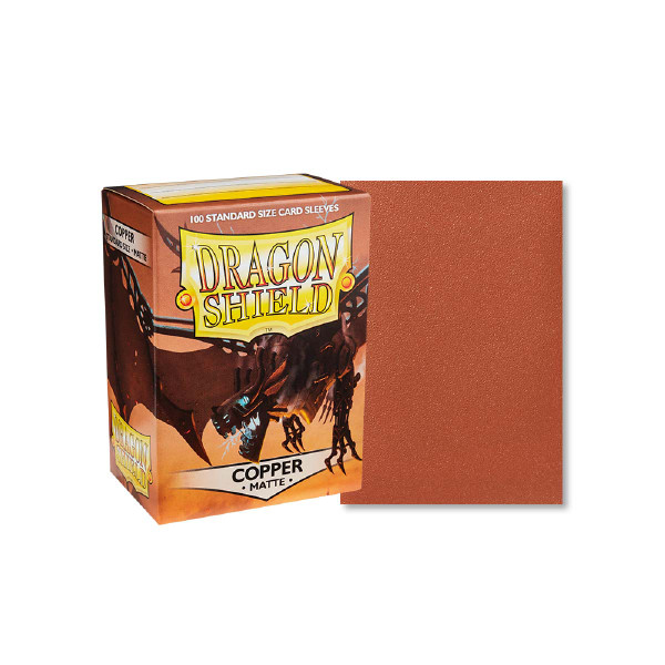 Dragon Shield - Copper - Matte Sleeves - Standard Size