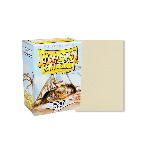 Dragon Shield - Ivory - Matte Sleeves - Standard Size