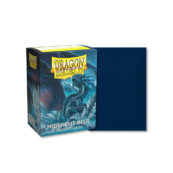 Dragon Shield - Midnight Blue - Matte Sleeves - Standard Size