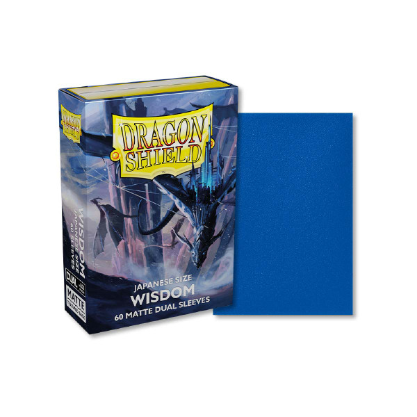 Dragon Shield - Wisdom - Dual Matte Sleeves - Japanese Size