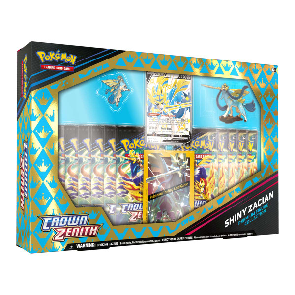 Pokémon TCG: Crown Zenith Premium Figure Collection— Shiny Zacian