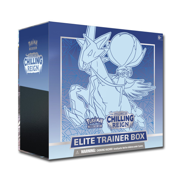 Pokémon TCG: Sword & Shield—Chilling Reign Elite Trainer Box (Ice Rider Calyrex)