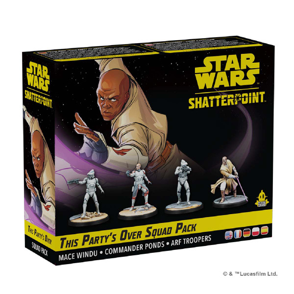 Star Wars: Shatterpoint - This Party's Over: Mace Windu Squad Pack