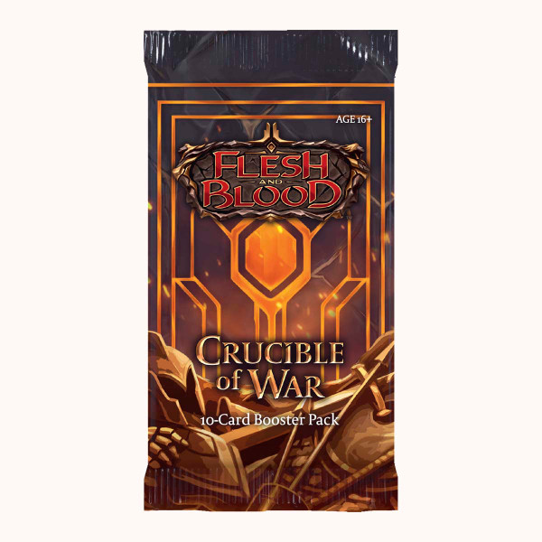 Flesh and Blood TCG: Crucible of War - First Edition Booster Pack