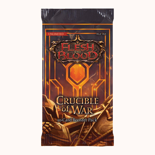Flesh and Blood TCG: Crucible of War - Unlimited Booster Pack