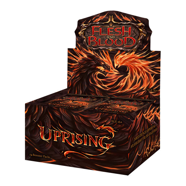 Flesh and Blood TCG: Uprising Booster Display