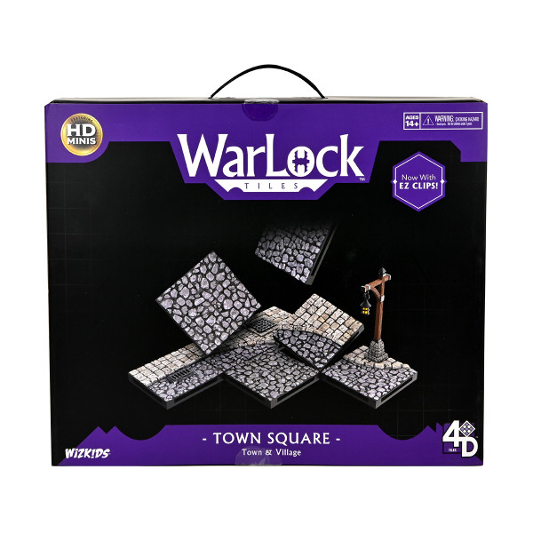 WarLock Tiles: Town & Village - Town Square