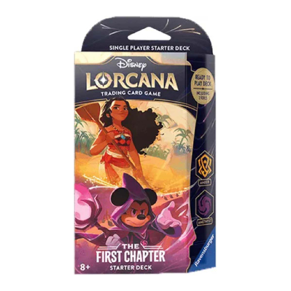 Disney Lorcana TCG: The First Chapter Starter Deck (Amber & Amethyst)