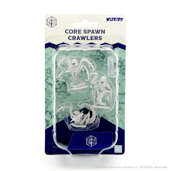 Critical Role Unpainted Miniatures: Core Spawn Crawlers