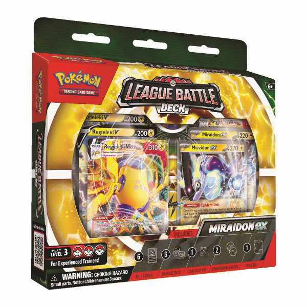 Pokémon TCG: Miraidon ex League Battle Deck