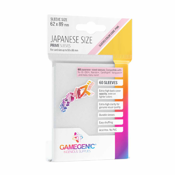 PRIME Japanese Sized Sleeves White
