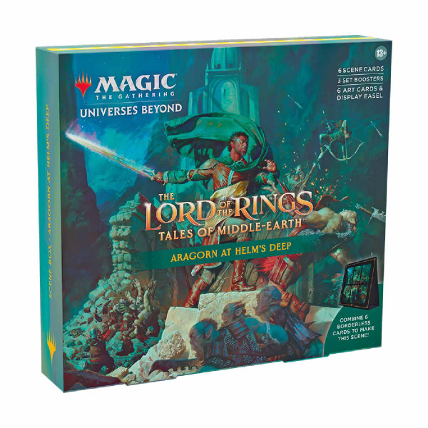The Lord of the Rings: Tales of Middle-earth™ Scene Box - Aragorn at Helm’s Deep