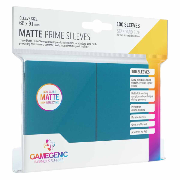 MATTE Prime Sleeves: Blue