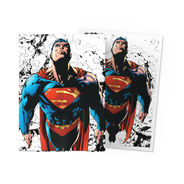 Superman Core (Color) - Matte Dual Art Sleeves - Standard Size