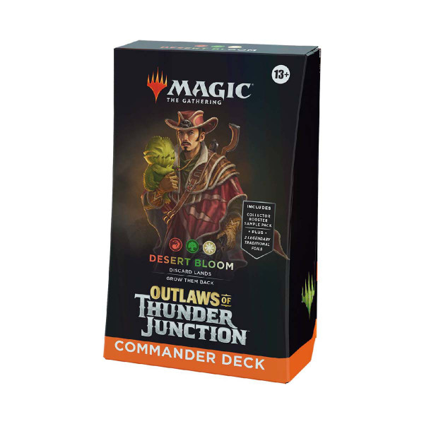 Magic: The Gathering Outlaws of Thunder Junction Commander Deck - Desert Bloom