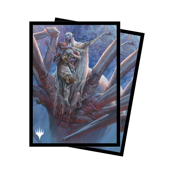 Adventures in the Forgotten Realms 100ct Sleeves V3 featuring Lolth, Spider Queen for Magic: The Gathering