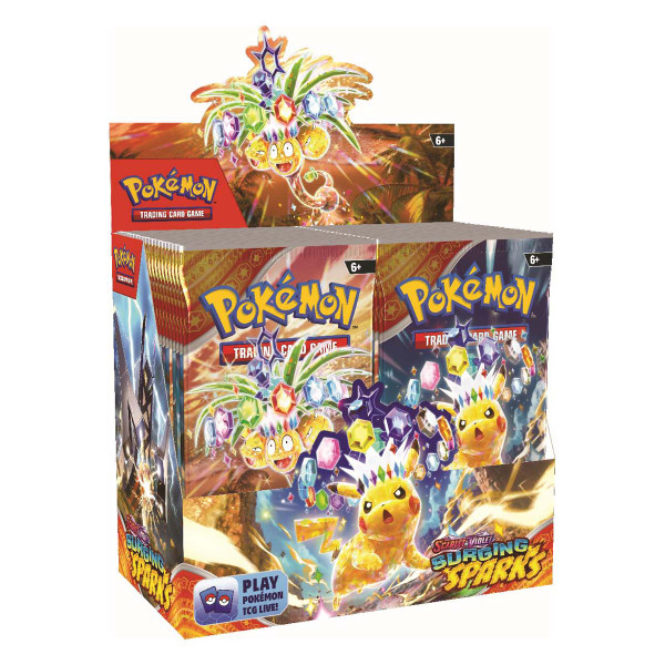 Pokémon TCG: Scarlet & Violet—Surging Sparks Booster Display