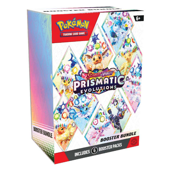 Pokémon TCG: Scarlet & Violet—Prismatic Evolutions Booster Bundle