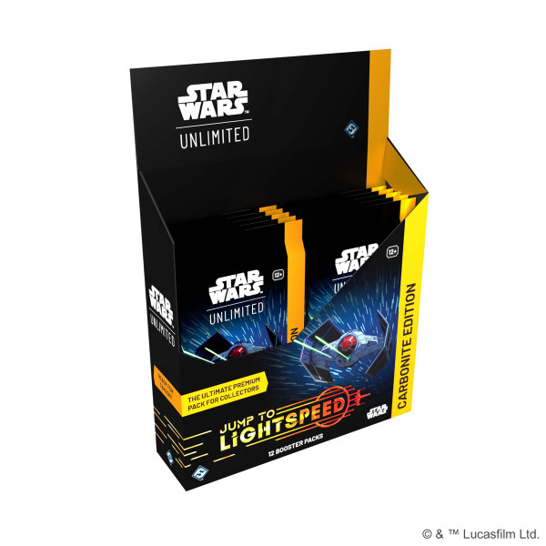 Star Wars: Unlimited – Jump to Lightspeed: Carbonite Booster Display