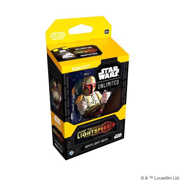Star Wars: Unlimited - Jump to Lightspeed Spotlight Deck (Han Solo)