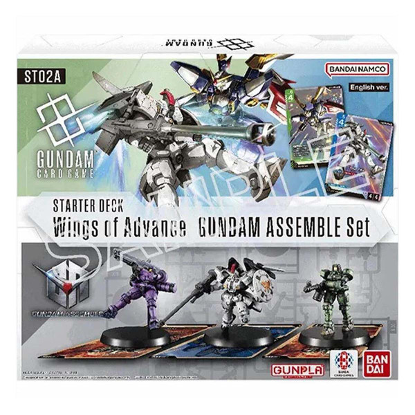 Gundam GCG: Wings of Advance - Gundam Assemble Starter Set [ST02A]