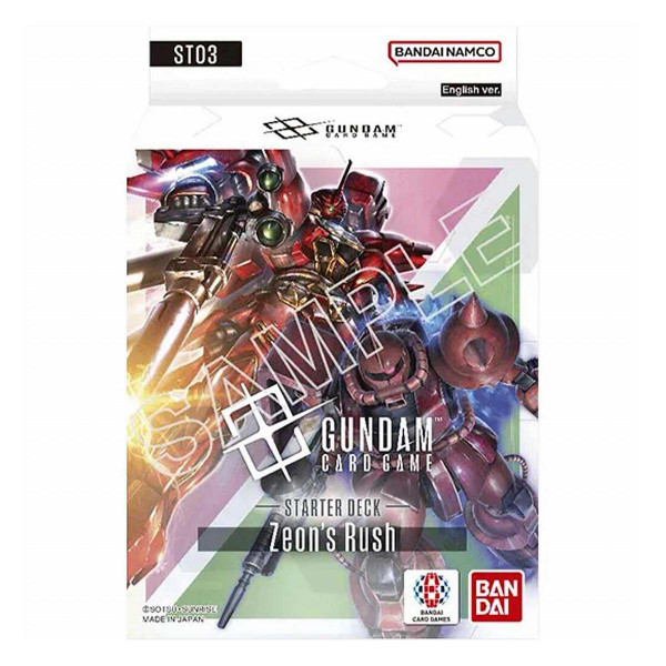 Gundam GCG: Zeon's Rush - Starter Deck [ST03]