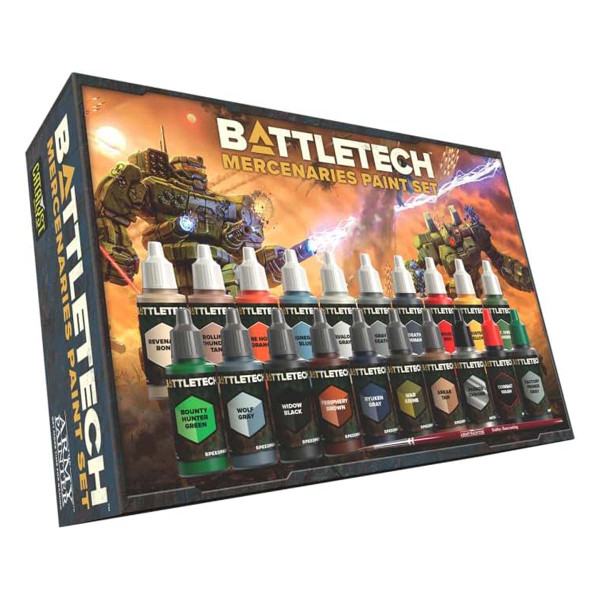 BattleTech: Mercenaries Paint Set