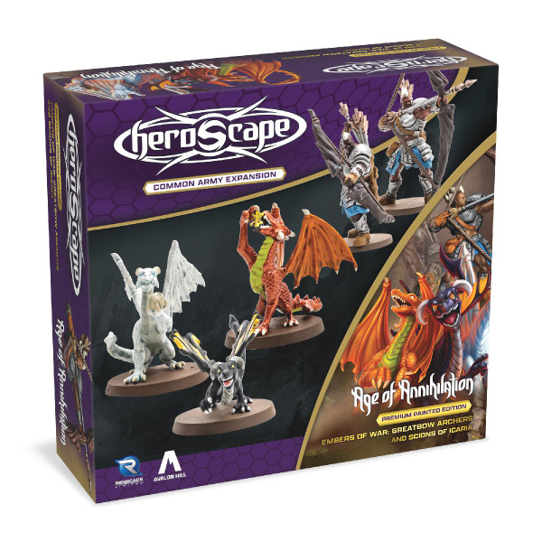 Heroscape: Greatbow Archers and Scions of Icaria Army Expansion (Premium Painted)
