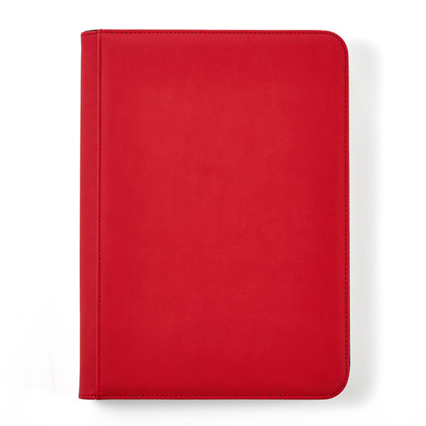 Binder: 9-Pocket- Solid Color- Red