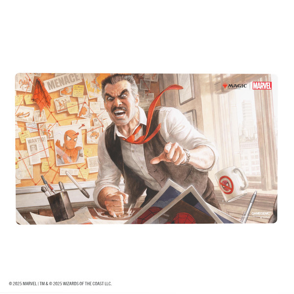 Magic: The Gathering | Marvel's Spider-Man Prime Playmat - J. Jonah Jameson Magic: The Gathering | Marvel's Spider-Man Prime Playmat - J. Jonah Jameson