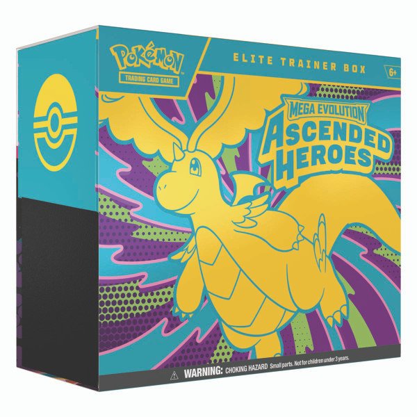 Pokémon TCG: Mega Evolution - Ascended Heroes Elite Trainer Box