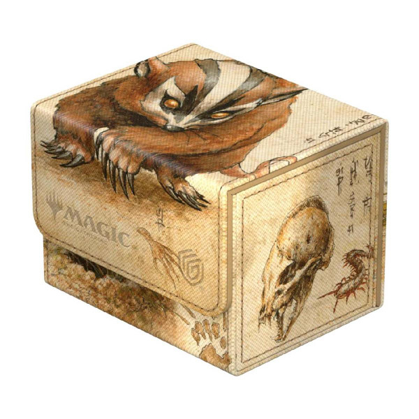 Deck Case: Sidewinder 100+ Standard Xenoskin- MTG- Avatar the Last Airbender- Badgermole Cub