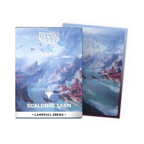 Dragon Shield Sleeves: Standard DUAL- Matte 'MTG Landfall Series- Scalding Tarn' Art (100 ct.)