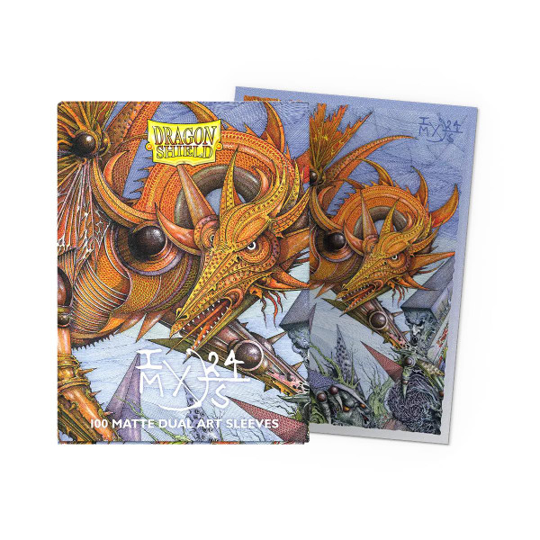 Dragon Shield Sleeves: Standard DUAL- Matte- 'The Millerax' Art, Limited Edition (100 ct.)