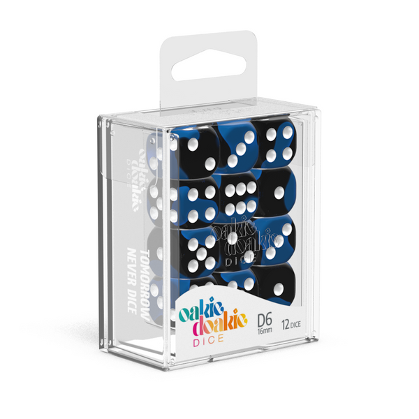 Oakie Doakie D6 16mm Glow in the Dark - Deep Ocean Oakie Doakie D6 16mm Glow in the Dark - Deep Ocean