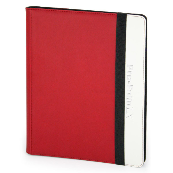 Folio 9-Pocket LX Album - Red-White