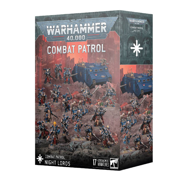 Warhammer 40K - Combat Patrol: Night Lords - Presale (03/21)