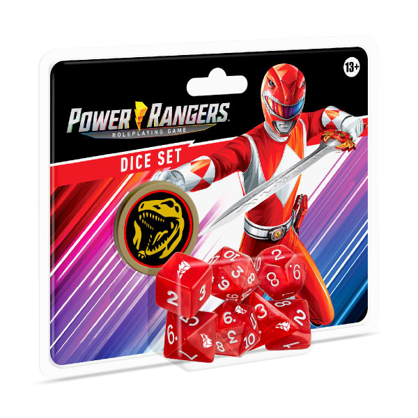 Power Rangers Roleplaying Game Dice Red