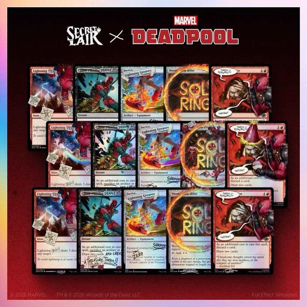 Secret Lair x Marvel's Deadpool: I Fixed It (You’re Welcome)