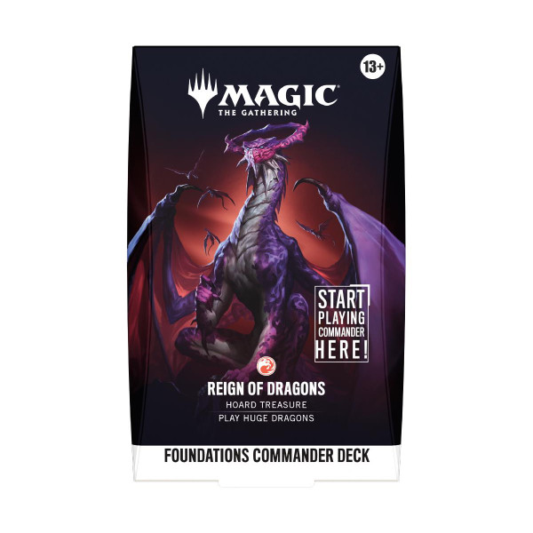 Magic: The Gathering® | Foundations Commander Deck - Reign of Dragons