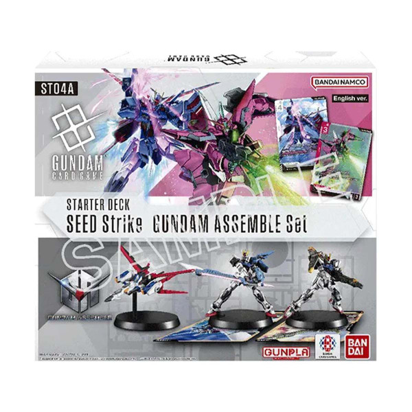 Gundam TCG—Starter Deck 04: SEED Strike - Gundam Assemble Starter Set