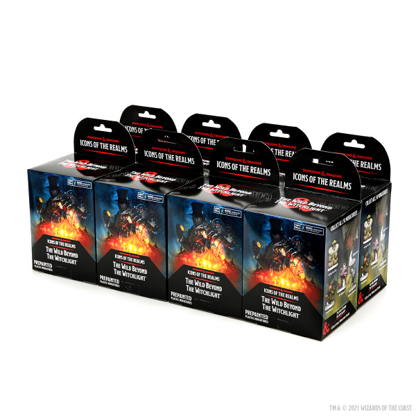 D&D Icons of the Realms: The Wild Beyond the Witchlight 8 Ct. Booster Brick (Set 20)