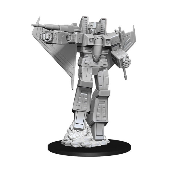 Transformers Deep Cuts Unpainted Miniatures: Starscream Transformers Deep Cuts Unpainted Miniatures: Starscream