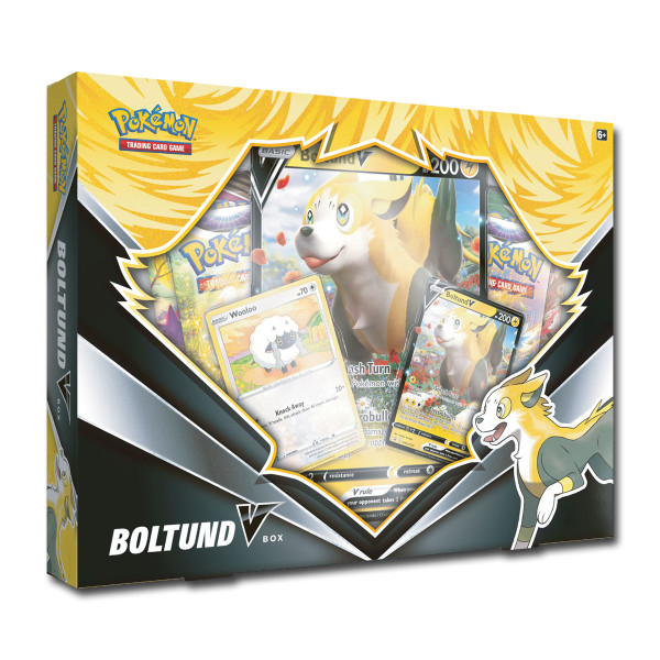 Pokémon TCG: Boltund V Box Pokémon TCG: Boltund V Box