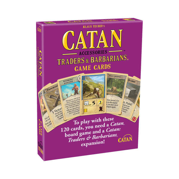 Catan Accessory: Traders and Barbarians Game Cards
