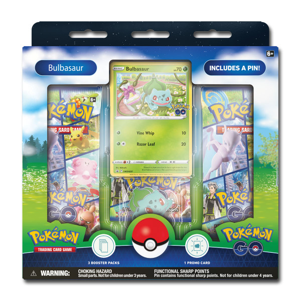 Pokémon TCG: Pokémon GO Pin Collection—Bulbasaur Pokémon TCG: Pokémon GO Pin Collection—Bulbasaur