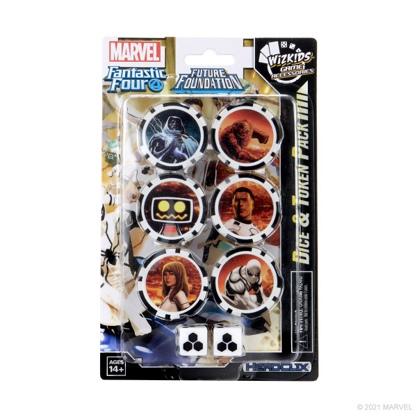 Marvel HeroClix: Fantastic Four Future Foundation Dice and Token Pack