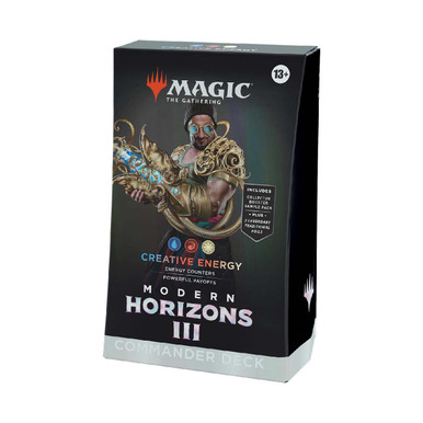 Modern Horizons 3 Commander Deck (Creative Energy) - Gotham City Hobbies / BattleCityGym Modern Horizons 3 Commander Deck (Creative Energy) - Gotham City Hobbies / BattleCityGym